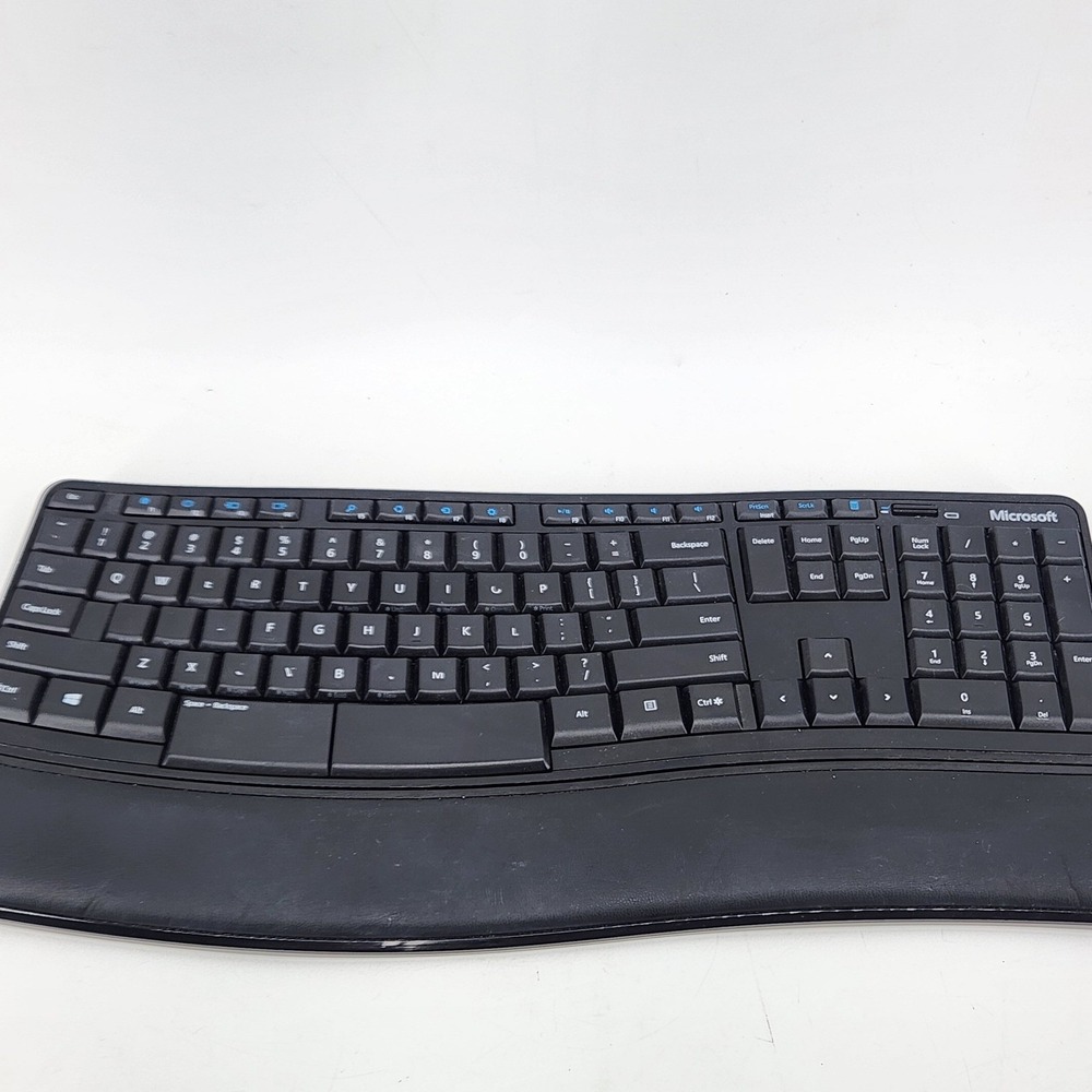 Microsoft Sculpt Ergonomic Keyboard Model 1773 Wireless No Dongle‎ Tested